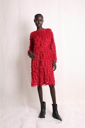 カミシマチナミ イエロー(KAMISHIMA CHINAMI YELLOW) 2024-25年秋冬ウィメンズコレクション  - 写真17