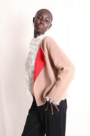 カミシマチナミ イエロー(KAMISHIMA CHINAMI YELLOW) 2024-25年秋冬ウィメンズコレクション  - 写真12