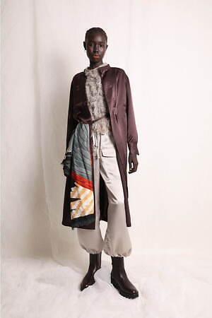 カミシマチナミ イエロー(KAMISHIMA CHINAMI YELLOW) 2024-25年秋冬ウィメンズコレクション  - 写真2