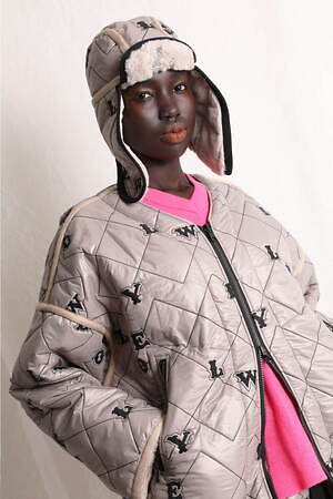 カミシマチナミ イエロー(KAMISHIMA CHINAMI YELLOW) 2024-25年秋冬ウィメンズコレクション  - 写真6