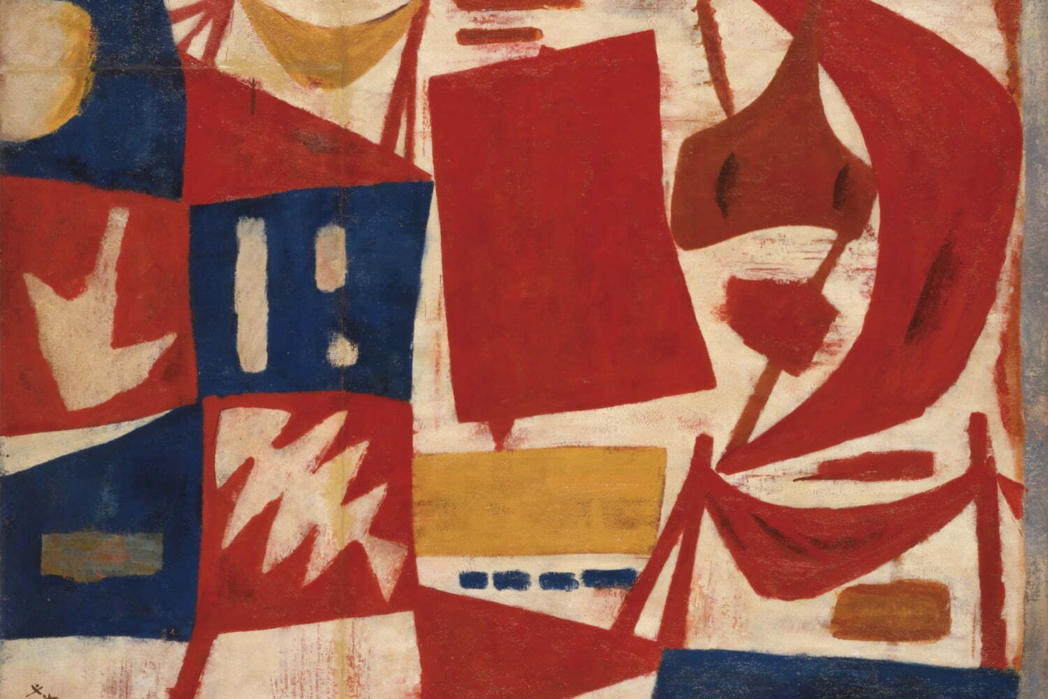 水彩画｜神奈川県立近代美術館 葉山のコレクション展「斎藤義重という起点」戦後日本・美術家の交流を紹介