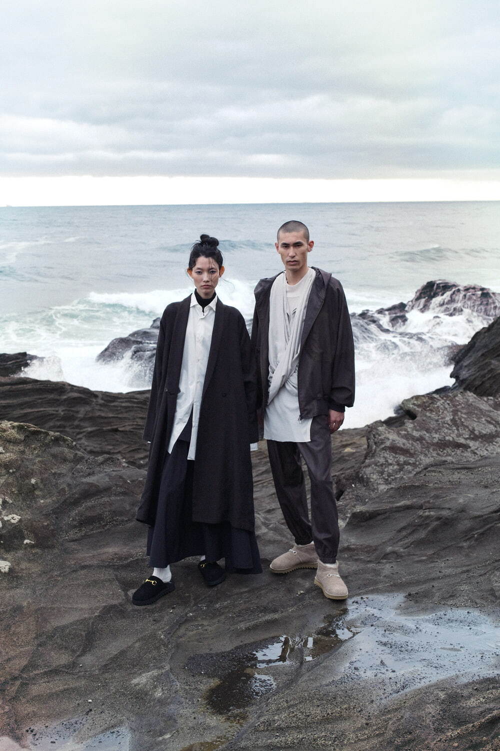 スイコック 2024-25年秋冬｜ スタンド/ノーカラーコート