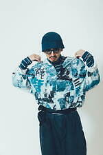 【L】ポータークラシック×黒澤明 「隠し砦の三悪人」長袖アロハシャツ PORTER CLASSIC - Porter Classic 黒澤明 ALOHA SHIRTS 隠し砦の