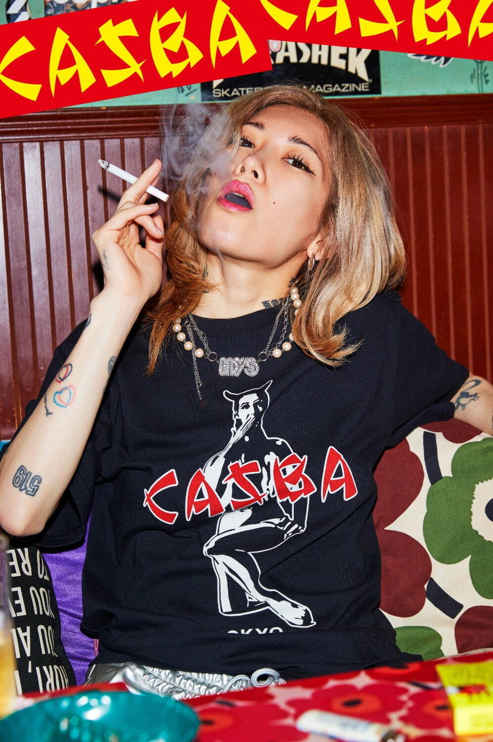 恵比寿の会員制バー「カスバ」のアパレルストアが原宿・ハラカドに、アンダーカバーなどコラボ限定Tシャツ｜写真2