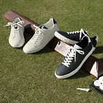 ジミー チュウ / マルボンゴルフ初コラボ、ダイアモンドソールのシューズやモノグラムのゴルフバッグ｜写真8