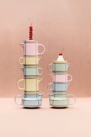 H*Y様 ジノリ ディーヴァ ラウンドボックス ジノリ1735“パステルカラー”の食器＆ギフト「ディーヴァ