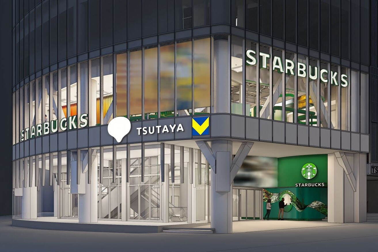 GREEN｜「スターバックス コーヒー SHIBUYA TSUTAYA」渋谷ツタヤ1・2階の店舗がリニューアル