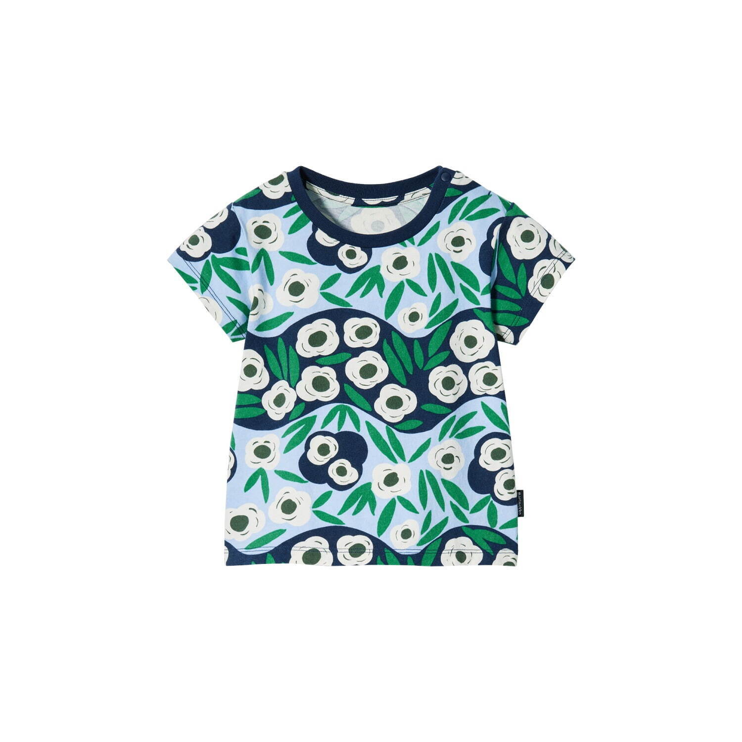 ユニクロ×マリメッコ24年夏ウィメンズウェア、花柄Vネックワンピースや“波打つ”ボーターTシャツ｜写真84