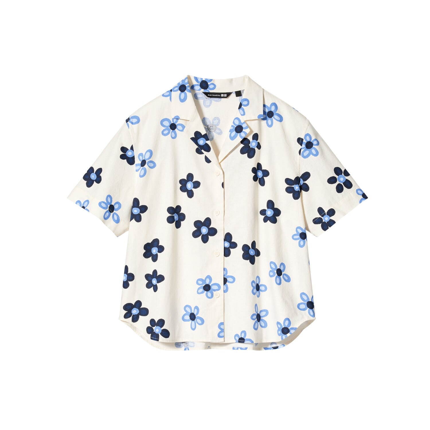 ユニクロ×マリメッコ24年夏ウィメンズウェア、花柄Vネックワンピースや“波打つ”ボーターTシャツ｜写真53