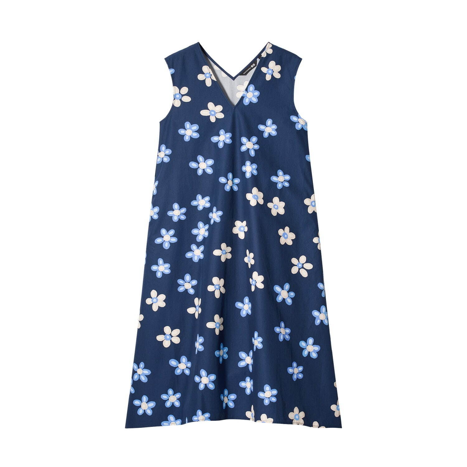 ユニクロ×マリメッコ24年夏ウィメンズウェア、花柄Vネックワンピースや“波打つ”ボーターTシャツ｜写真47