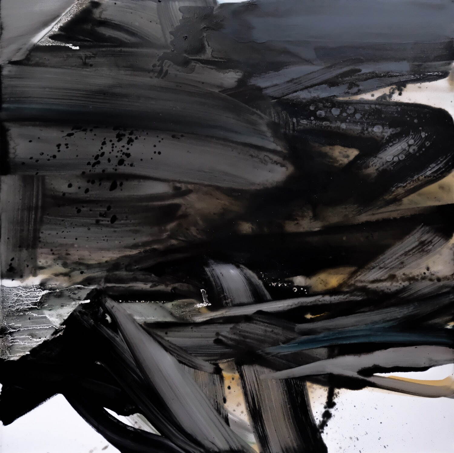 チェン・ジャン・ホン 《袨》
120×120cm キャンバス・油彩