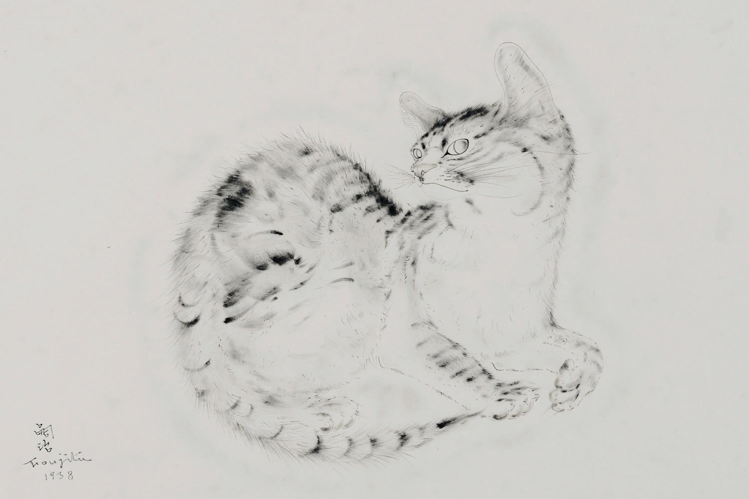 “モノクローム”作品を紹介する展覧会が銀座で - 藤田嗣治やデュフィなど、近代〜現代の21作家が出展