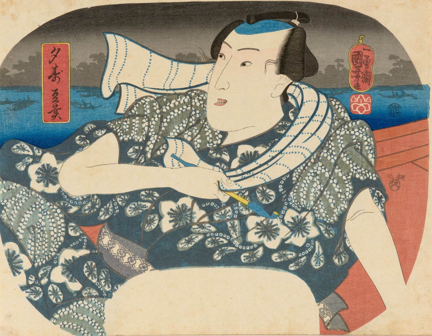 歌川国芳 《夕寿豆美》 ［前期展示］