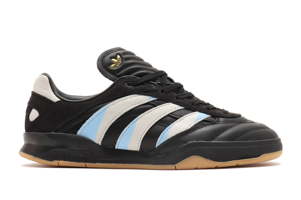 アディダス オリジナルス「プレデター ムンディアル」アトモス限定ス二ーカー、“空色”のストライプで