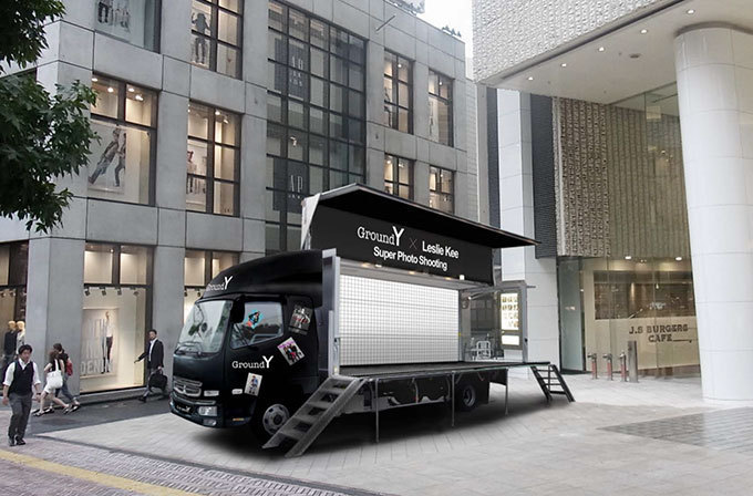 ヨウジヤマモトの新ストア「グラウンド ワイ」オープン記念、ライブ・フォトシューティング開催 | 写真