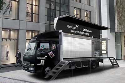 レスリー・キー｜ヨウジヤマモトの新ストア「グラウンド ワイ」オープン記念、ライブ・フォトシューティング開催