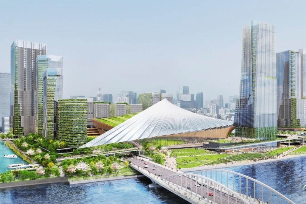 築地市場跡地に約5万人収容の“可変性”マルチスタジアム誕生へ、商業・ホテルなど大規模複合施設も