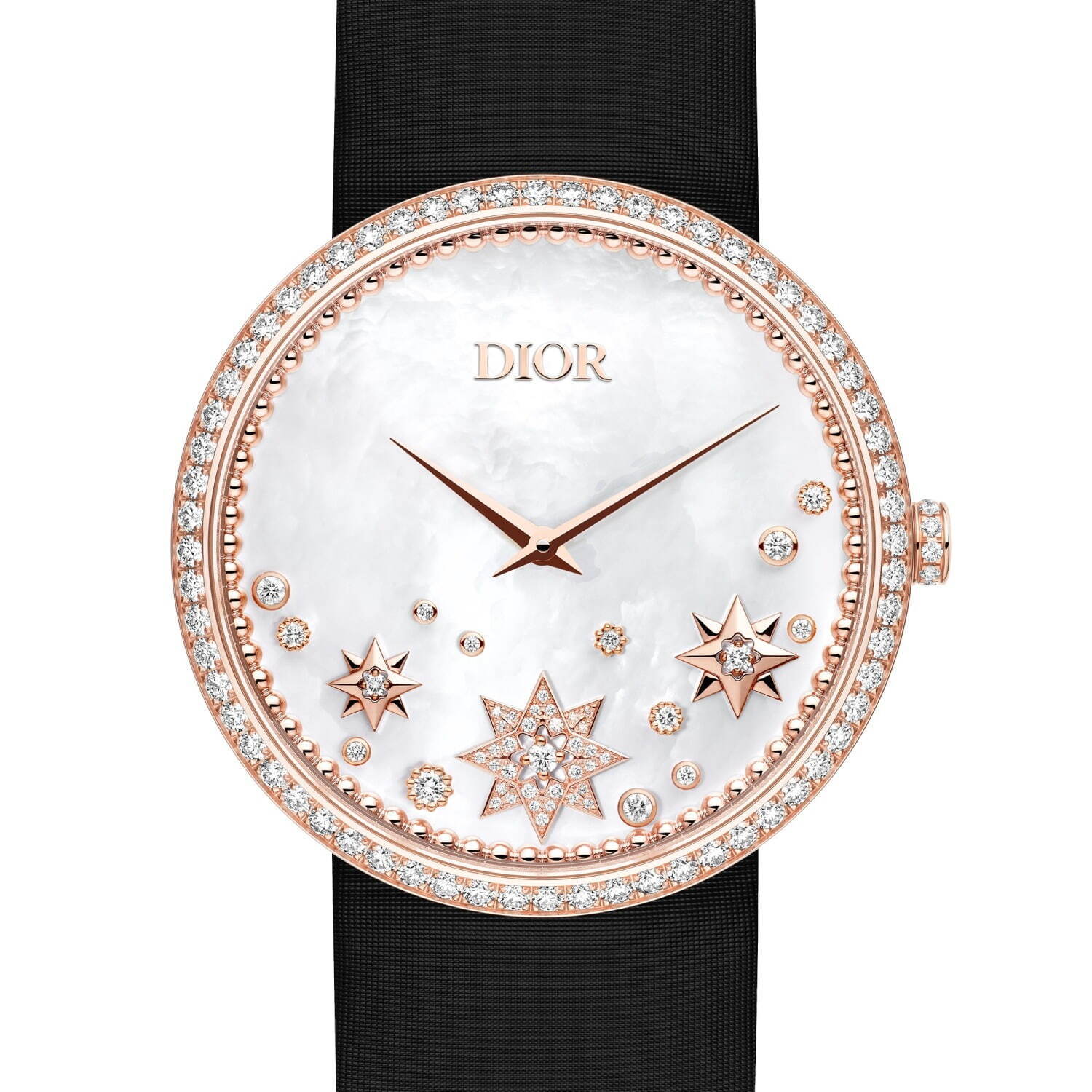 ディオール“八芒星”の輝く新作腕時計、ダイヤモンド＆ピンクゴールドのスターモチーフを文字盤に｜写真2