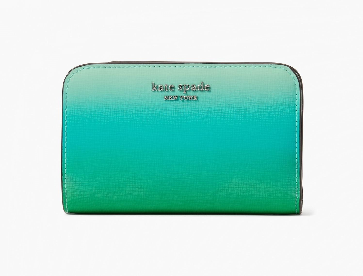 ケイト・スペード24年夏小物、“ミントリキュール色”財布やパラソルを飾ったカードケース｜写真3