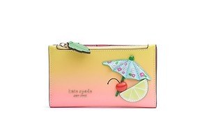 ケイト・スペード24年夏小物、“ミントリキュール色”財布やパラソルを飾ったカードケース | ケイト・スペード ニューヨーク