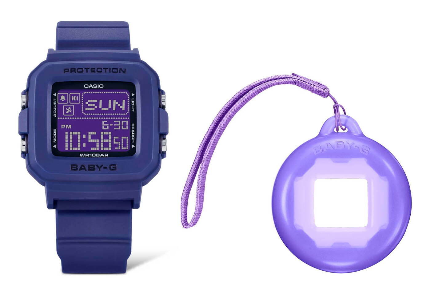 BABY-G｜BABY-Gの新作「ベイビージープラス」腕時計とチャームの2通りで使える「BGD-10K」
