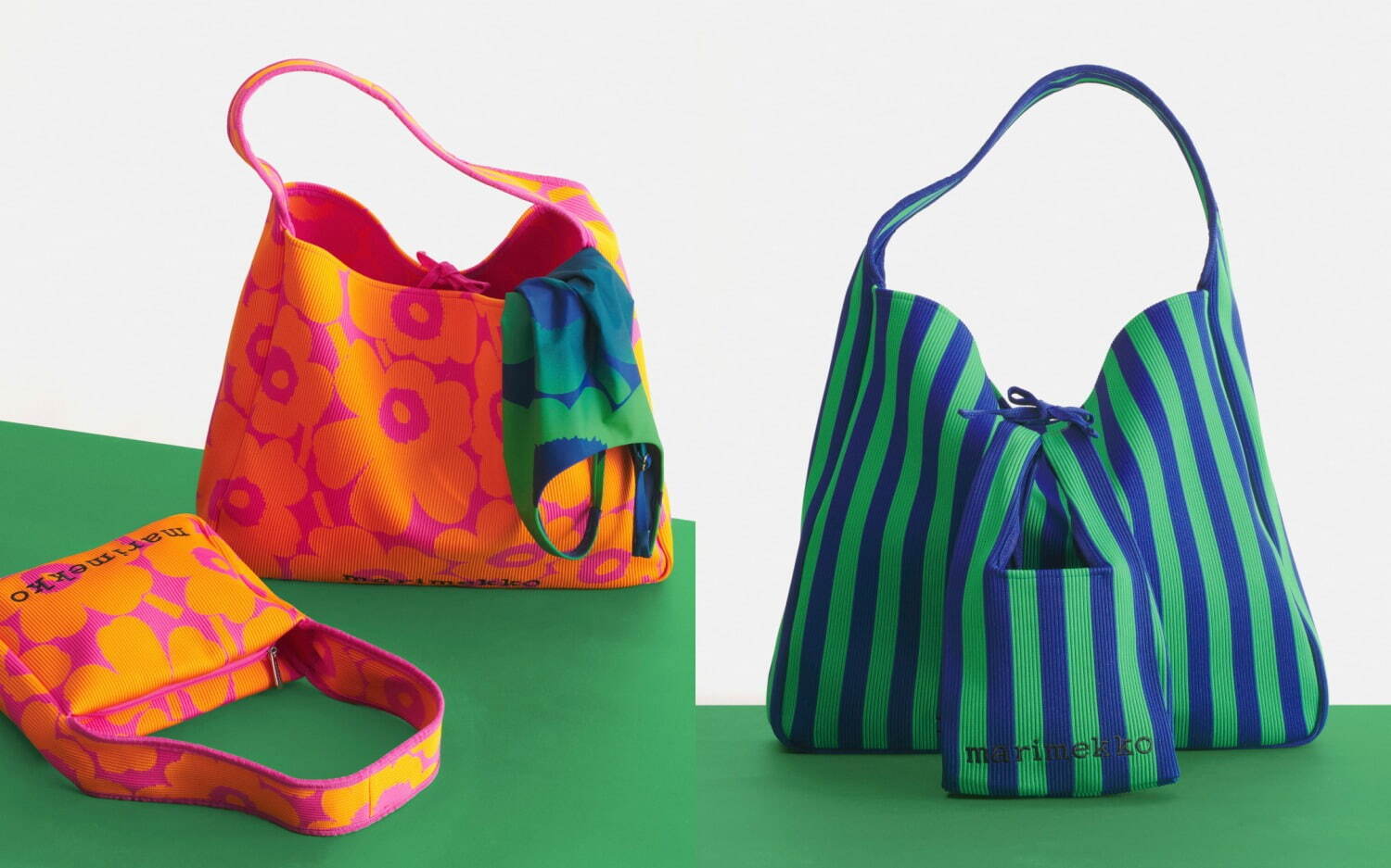 2024SS】marimekko マリメッコ/ Large Unikko ニットバッグ
