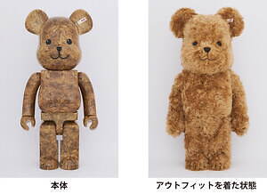 シュタイフ×メディコム・トイの“テディベア”ベアブリック、最