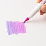 ゼブラ人気ペン「マイルドライナー」のインク誕生、筆先に違う色のインクをつけて“グラデーションペン”に｜写真6