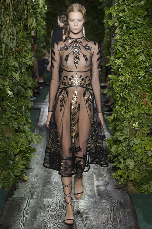 ヴァレンティノ オートクチュール(VALENTINO Haute Couture) 2014-15年秋冬ウィメンズコレクション シルエット - 写真5