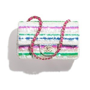 【ツイード素材が秋冬に映える 上品】CHANEL フラップバッグ 季節感のあるツイード素材♪】CHANEL ミニフラップ バッグ