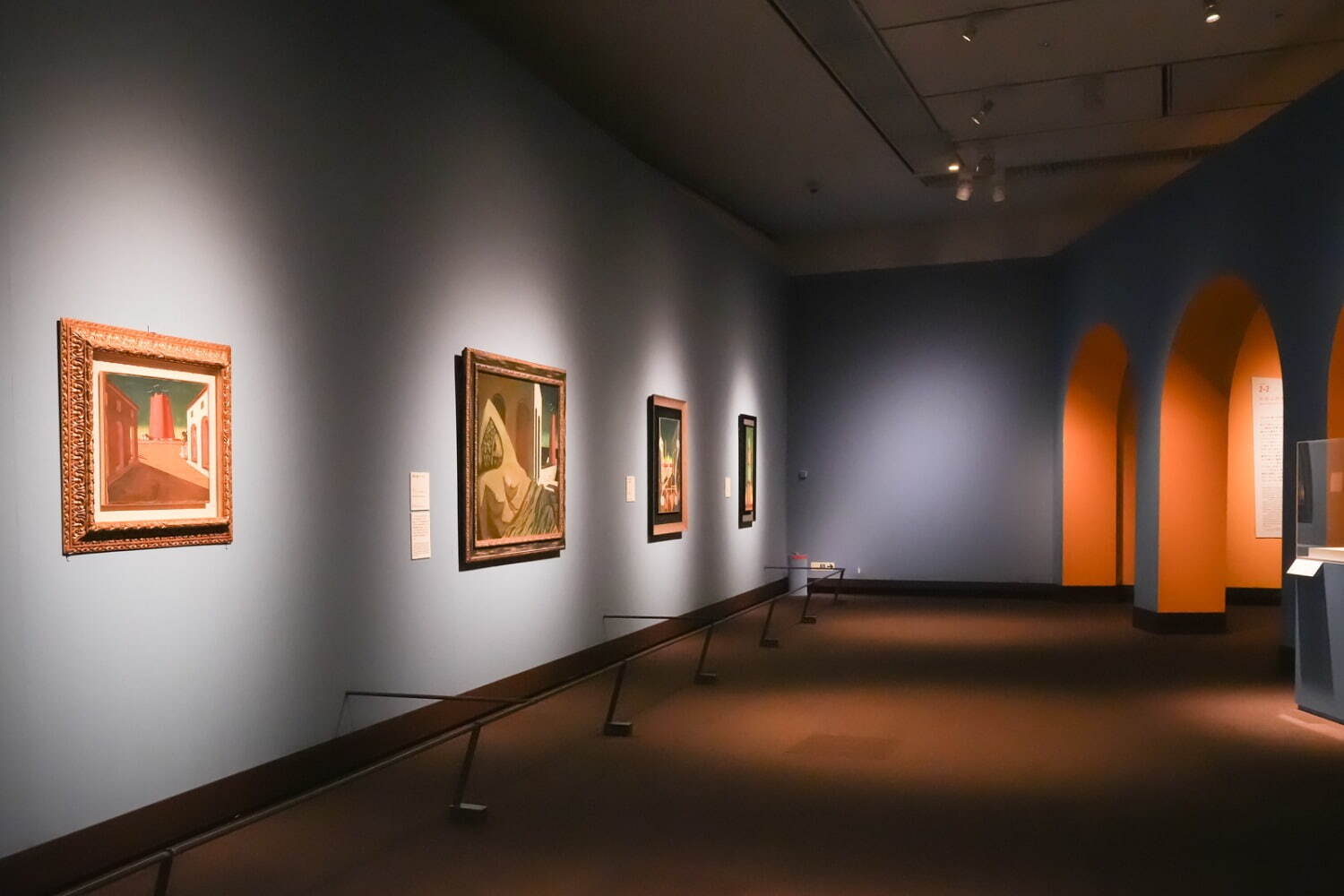 展覧会「デ・キリコ展」 東京都美術館 2024年 展示風景
© Giorgio de Chirico, by SIAE 2024