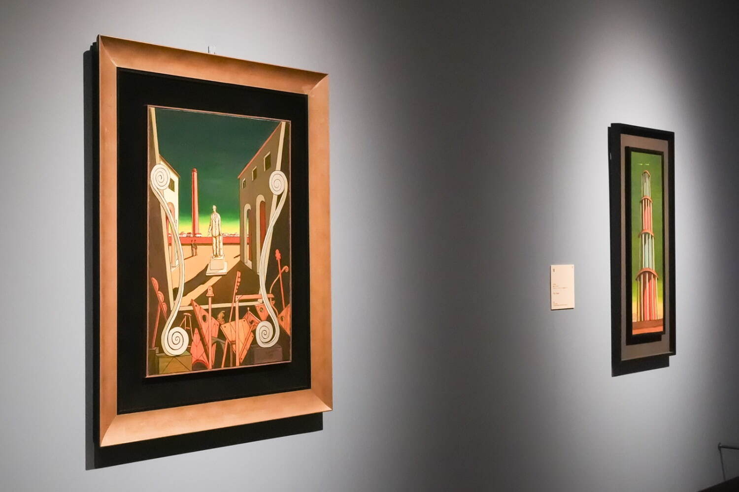 展覧会「デ・キリコ展」 東京都美術館 2024年 展示風景
© Giorgio de Chirico, by SIAE 2024