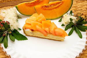 キル フェ ボン(Qu'il fait bon) レノンメロンのタルト｜写真1