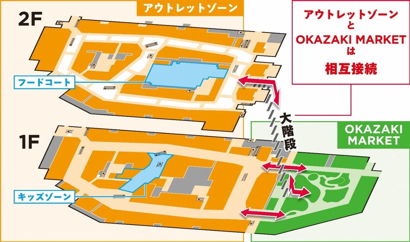 「三井アウトレットパーク 岡崎」約180店舗が出店、愛知県初の本格的アウトレットモール｜写真7