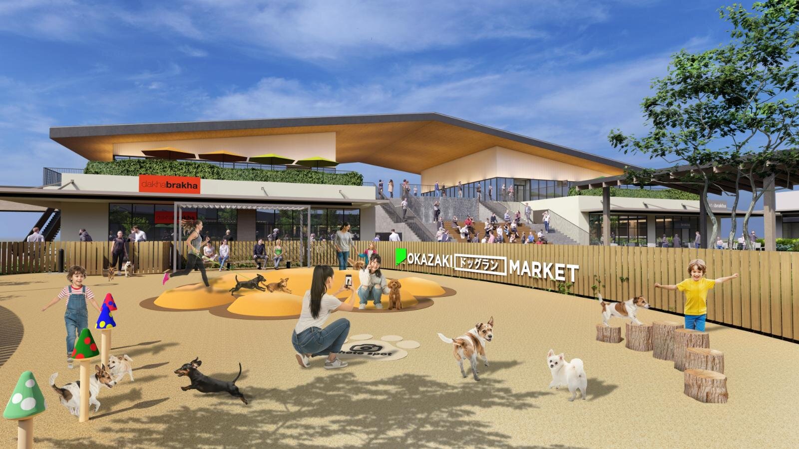 「三井アウトレットパーク 岡崎」愛知県初の本格的アウトレットモール、“市場”のような公園型施設も｜写真12