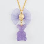 Q-pot.“テディベアグミ型”アクセサリー、ハートをぎゅっとハグするソフトなベアのネックレス｜写真15