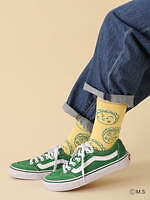 さくらももこ×タビオの靴下、ちびまる子ちゃんの吹き出し刺繍やコジコジ総柄ソックスなど｜写真16