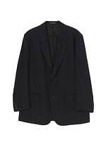 ワイズフォーメン24年秋冬、上品なストライプ地のセットアップや製品染めワイドパンツ｜写真2