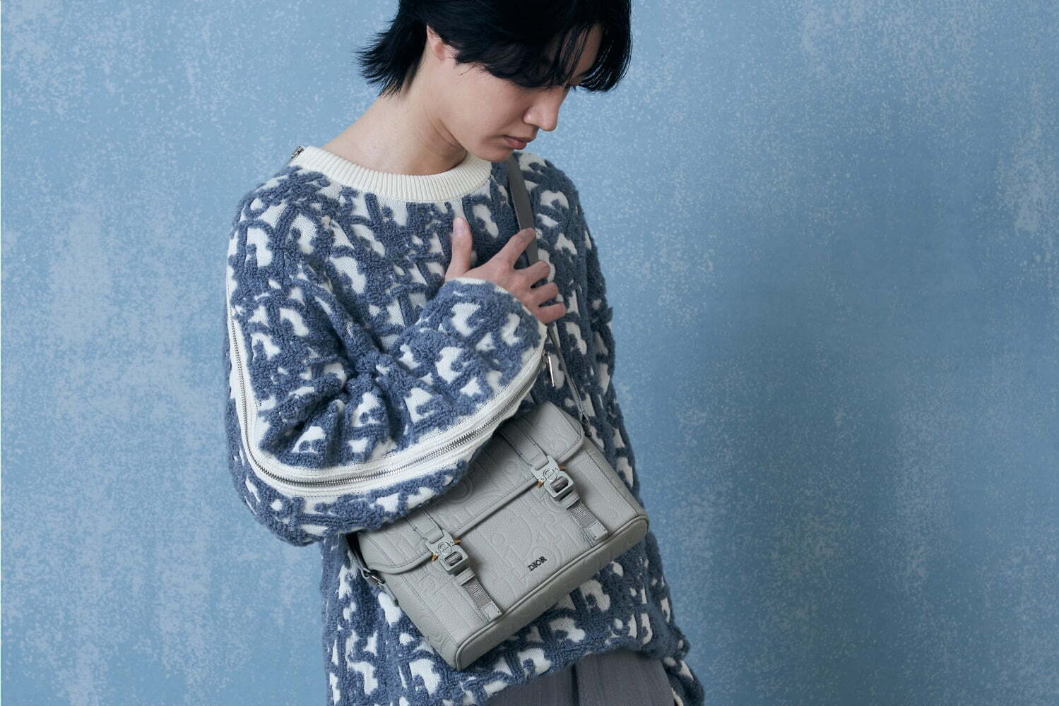 【愛らしさに惹かれる】DIOR Bobby ドッグポーチ ミニ 可愛い♡】Diorミニボビージップポーチ (Dior/バッグ・カバン