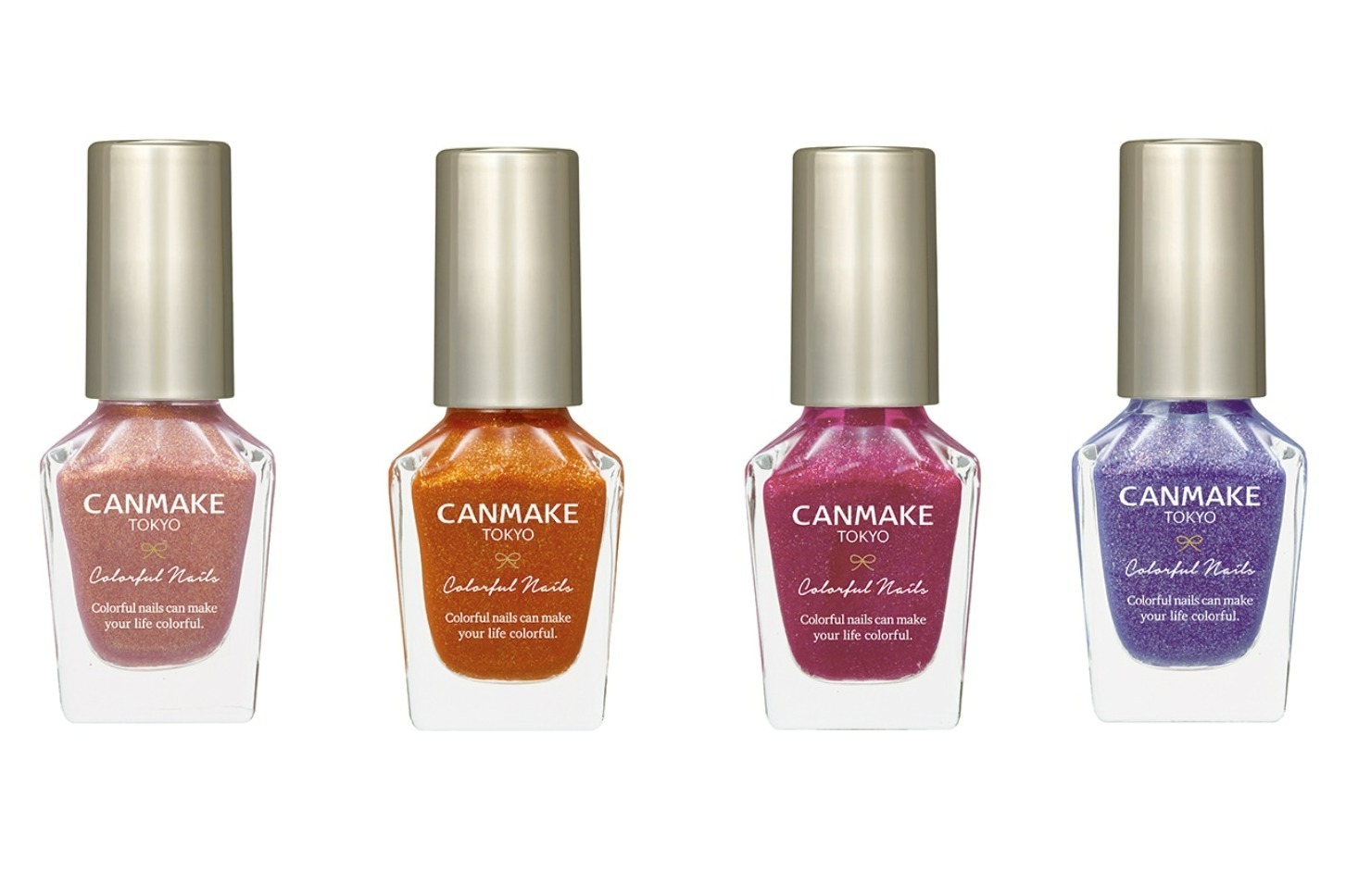 Y2K｜キャンメイク24年夏ネイル、“パールぎっしり”ローズゴールドや青みパープルの「カラフルネイルズ」