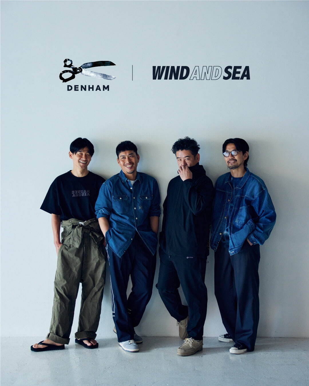 デンハム×ウィンダンシー、“60年代ヴィンテージ風”デニム
