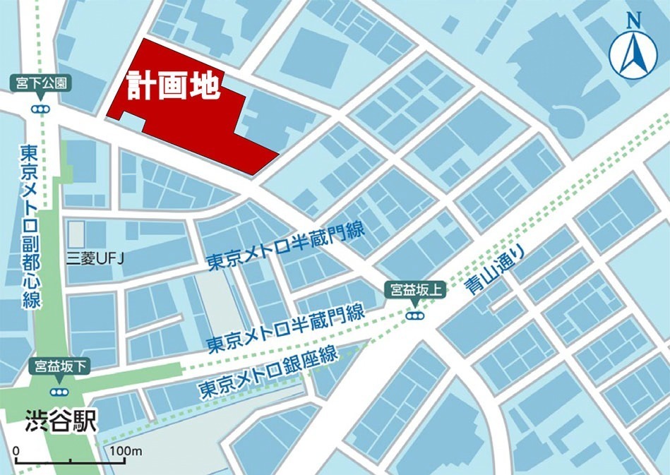 新複合施設「ミタケリンクパーク」(仮称)渋谷1丁目地区に、商業や多目的ホールなどがオープン｜写真6