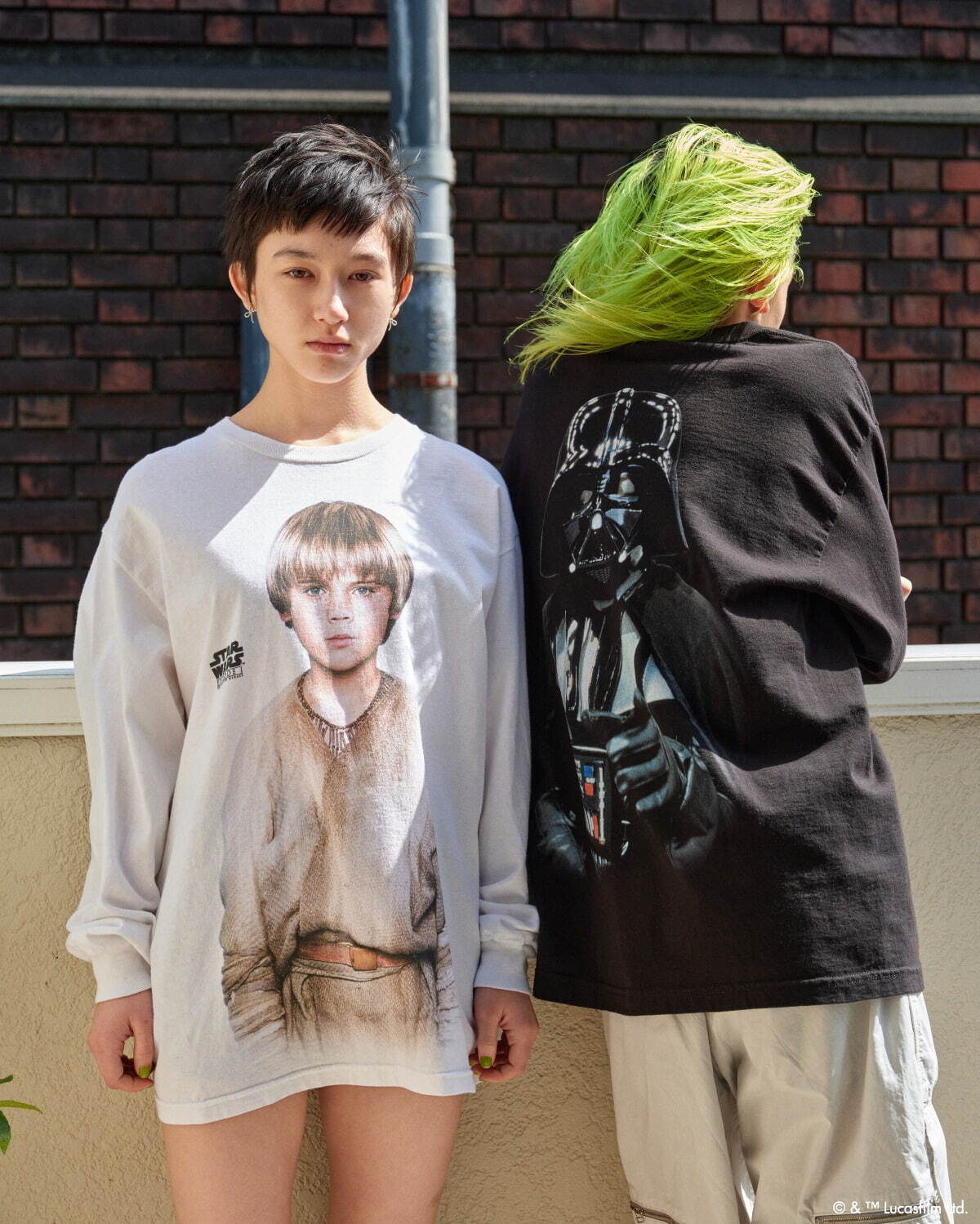 フラグスタフの映画『スター・ウォーズ』プリントTシャツ