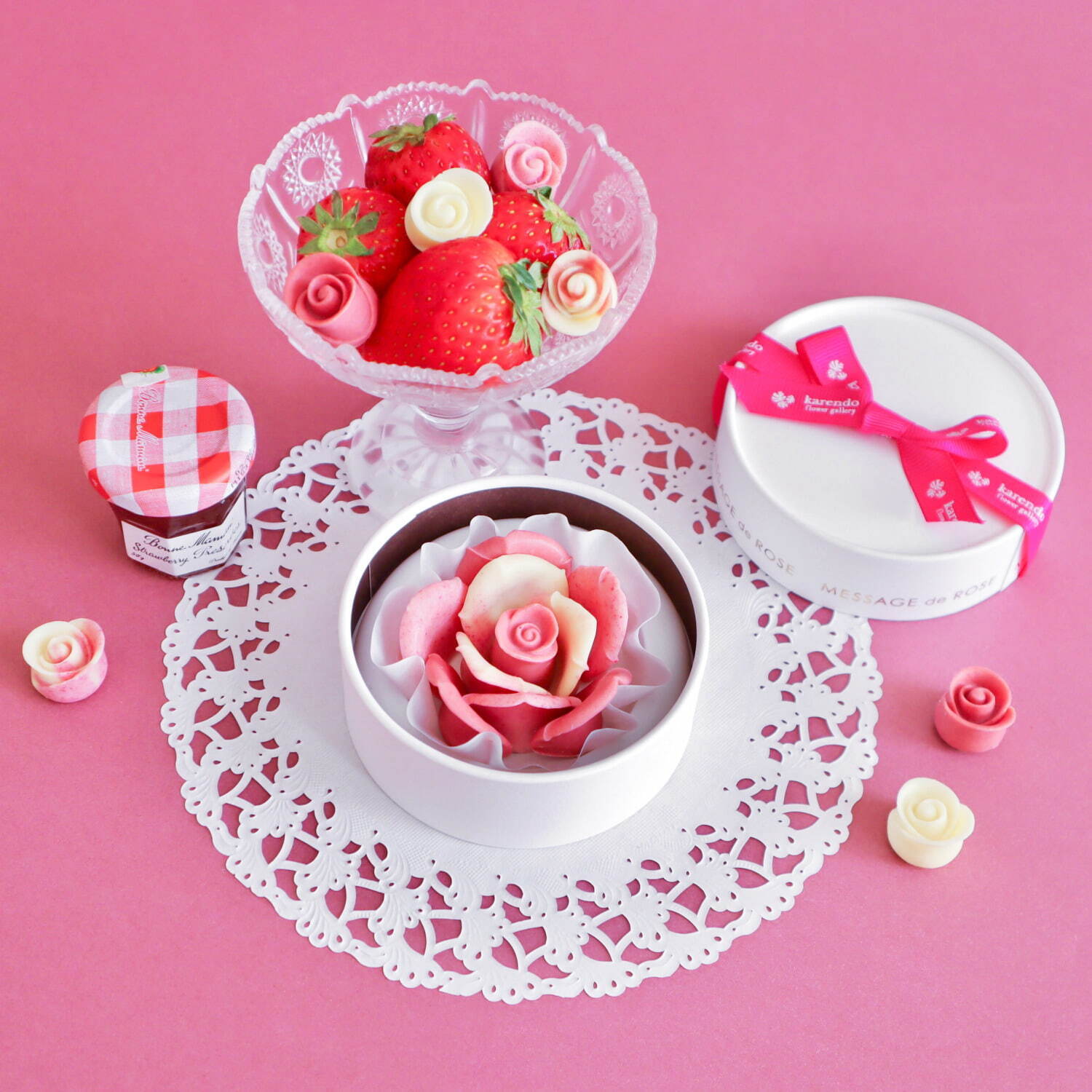 花屋が作る“薔薇チョコレート”に24年母の日限定カーネーションカラー、花束風ギフトボックスなど｜写真6