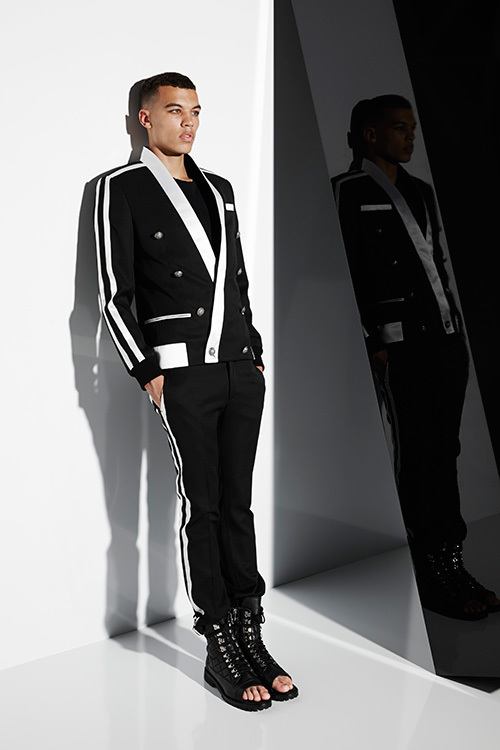 バルマン オム(BALMAIN HOMME) 2015年春夏メンズコレクション シルエット - 写真3