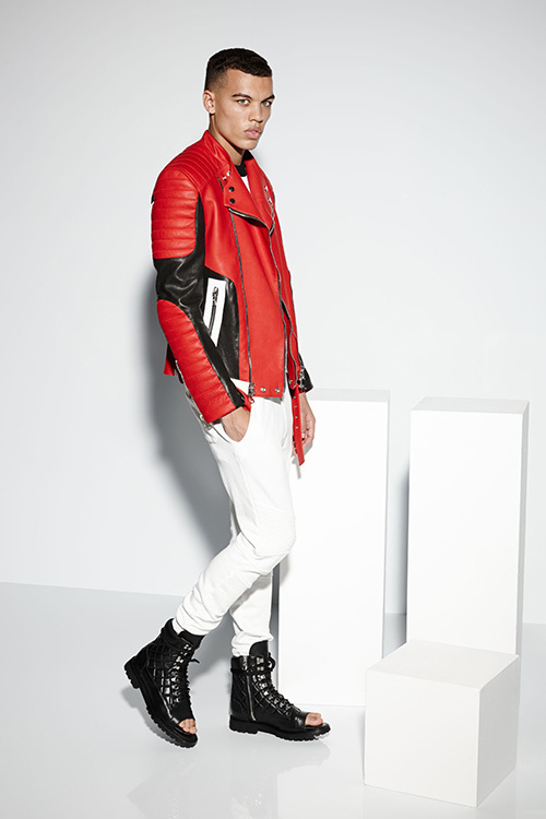 バルマン オム(BALMAIN HOMME) 2015年春夏メンズコレクション シルエット - 写真4