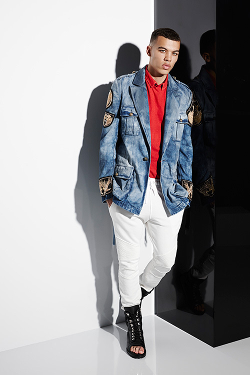 バルマン オム(BALMAIN HOMME) 2015年春夏メンズコレクション シルエット - 写真10