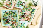 フェイラー×コスメキッチン“三毛猫や花々”モチーフの限定