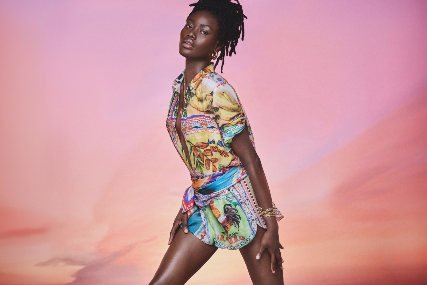 デシグアル×ステラジーン　コラボレーションオールインワン Desigual x Stella Jean | Desigual