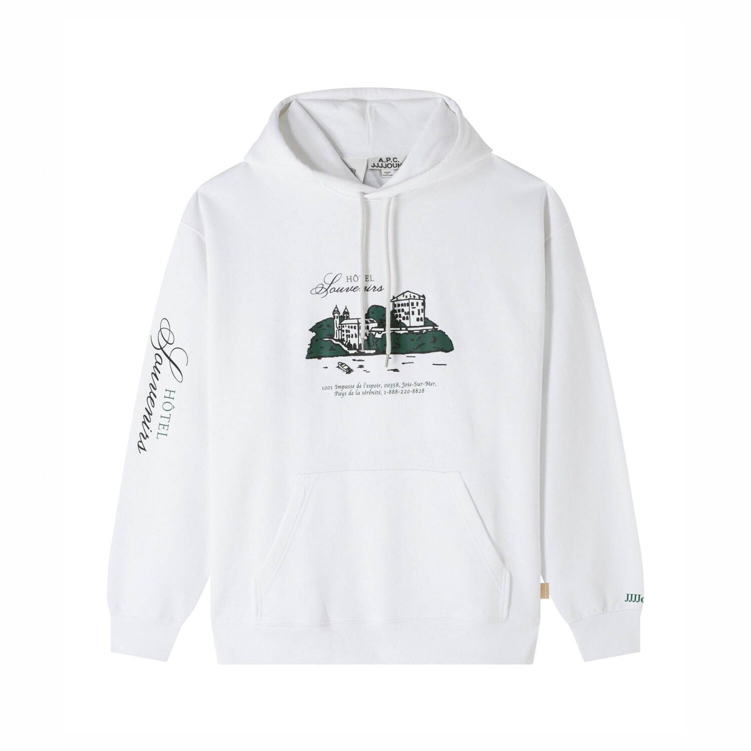 A.P.C×ジョウンド“架空のホテル”描いたスウェットやトートバッグ
